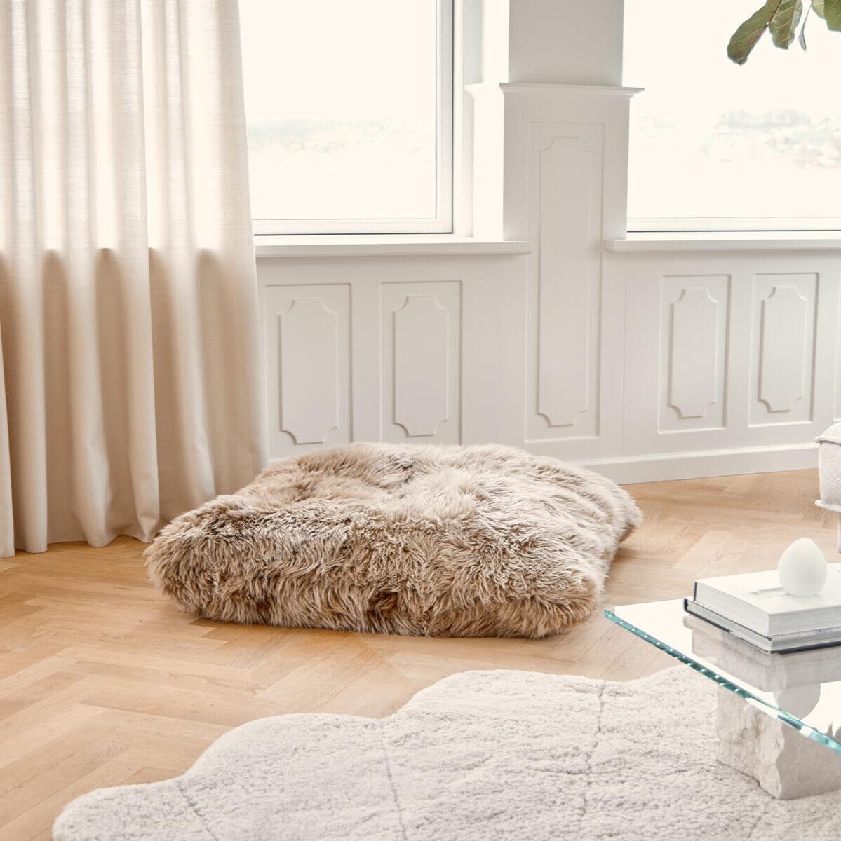 Maxi Float Cushion | Doublesided | LW | 90x90 cm Black