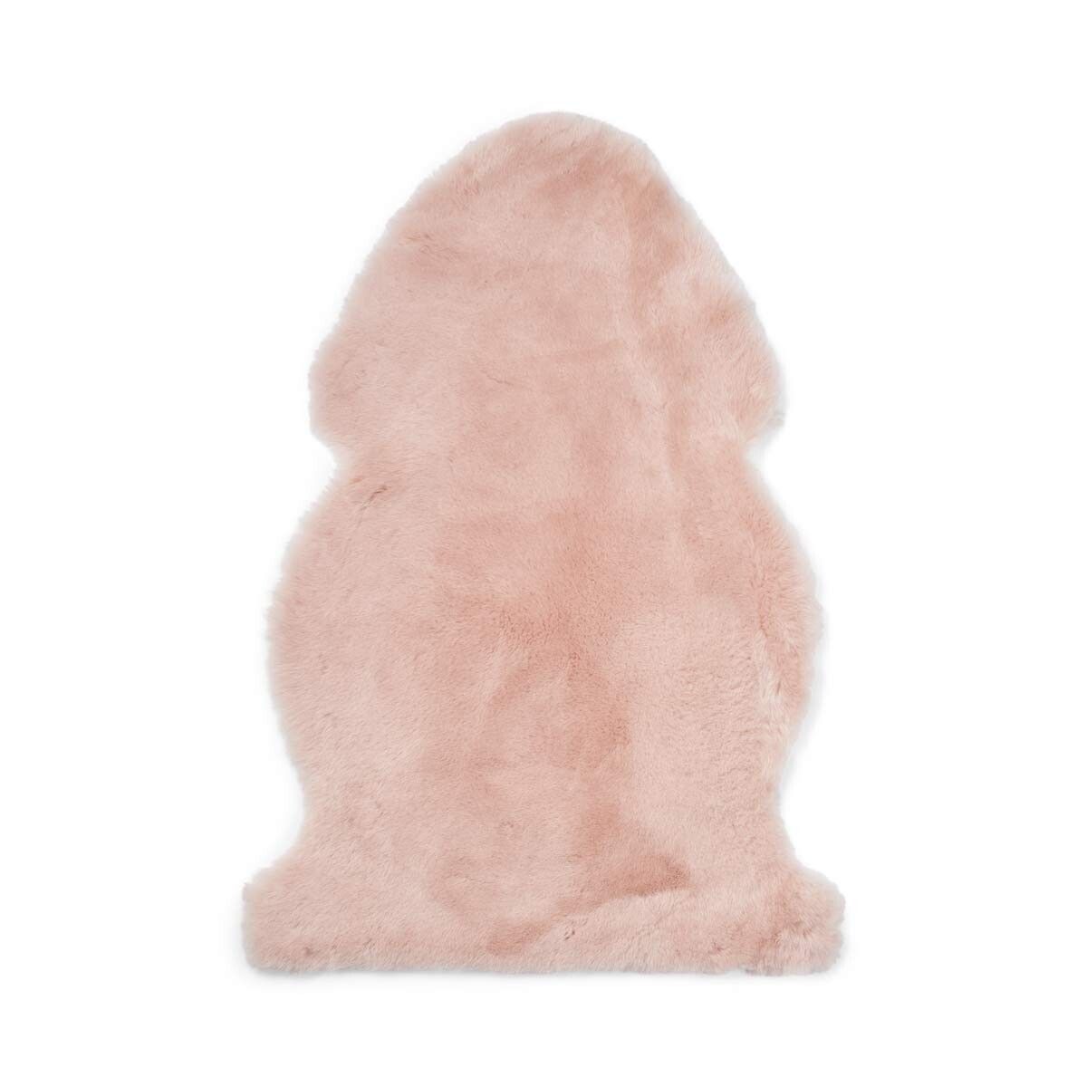 Baby Sheepskin | Short Wool | New Zealand | 95 cm Light Pink