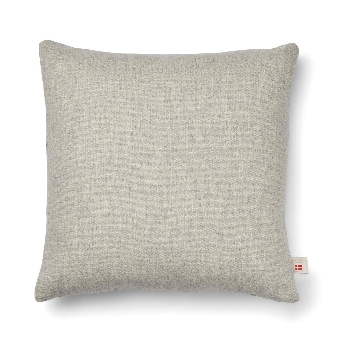 Doublesided Cushion | 100% Wool | 52x52 cm | 34x52 cm  Silver