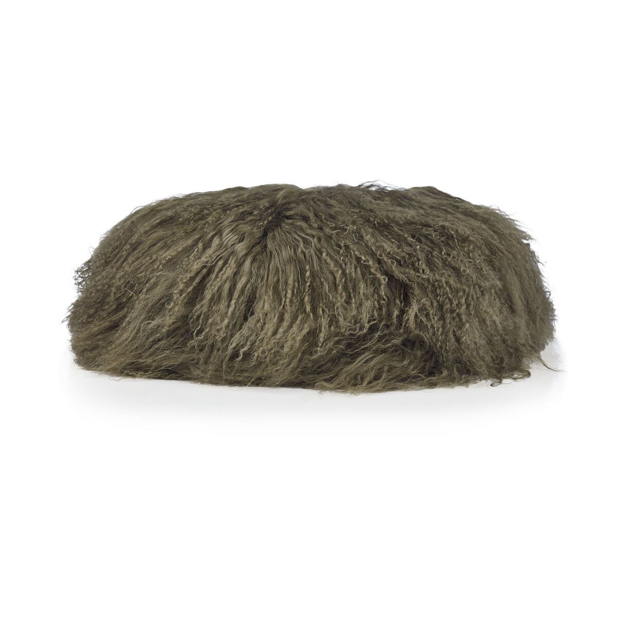 Tibetan Stool Cover | Ø35xH17 cm Hedge Green