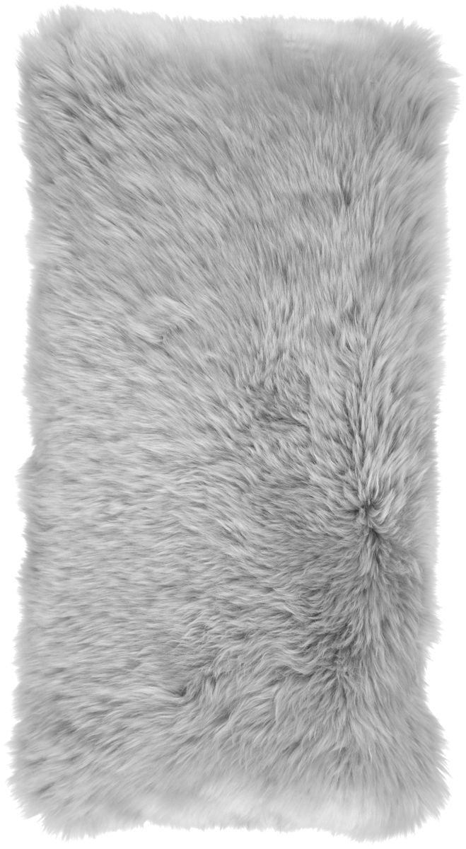 Long Wool Sheepskin Cushion | 28x56 cm