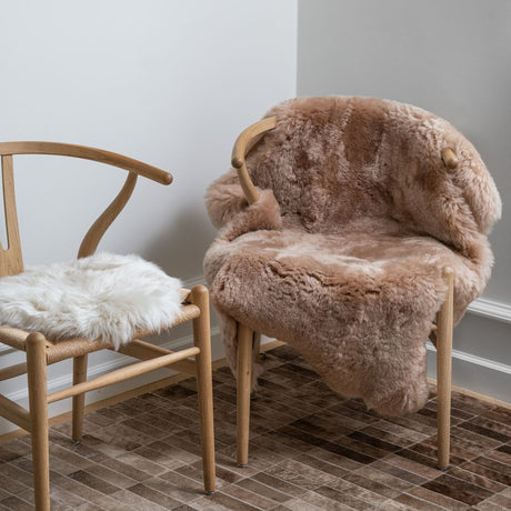 Double Face Sheepskin | Icelandic | 90 cm Tan