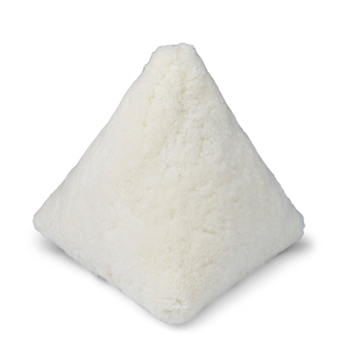 Hematite Cushion | Short Wool | 35x35x35 cm