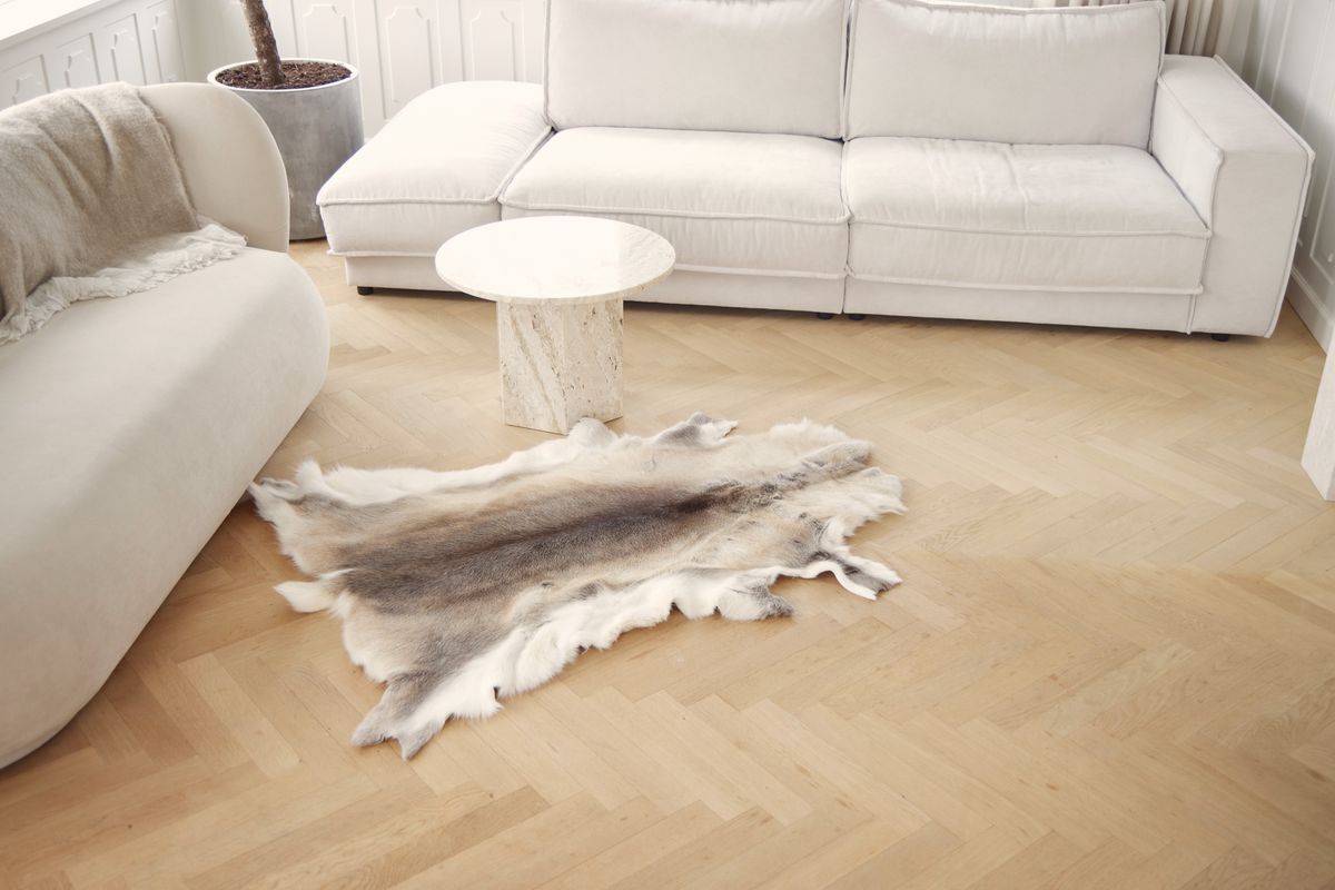 Reindeer Rug | Finland | 70x110 cm Natural