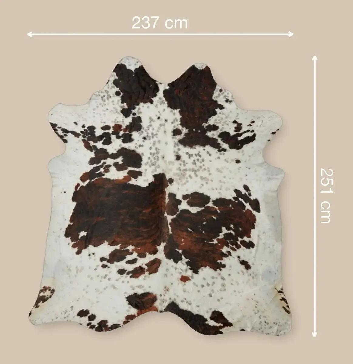 Cow Hide Rug | Exotic Tricolor | 4,5 sqm Exotic Tricolor