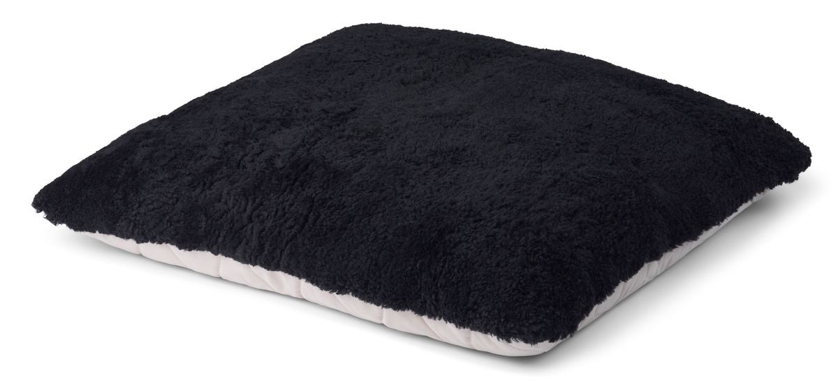 Maxi Float Cushion | Short Wool | 90x90 cm Black