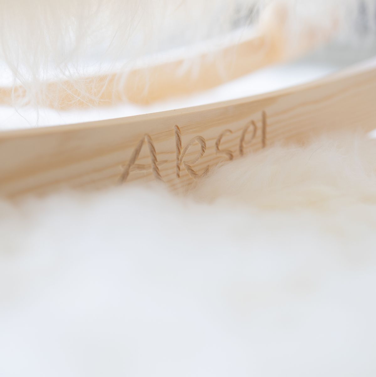 Rocking Sheep | Icelandic Long Wool | L85xW25xH60 cm | Large Blacky