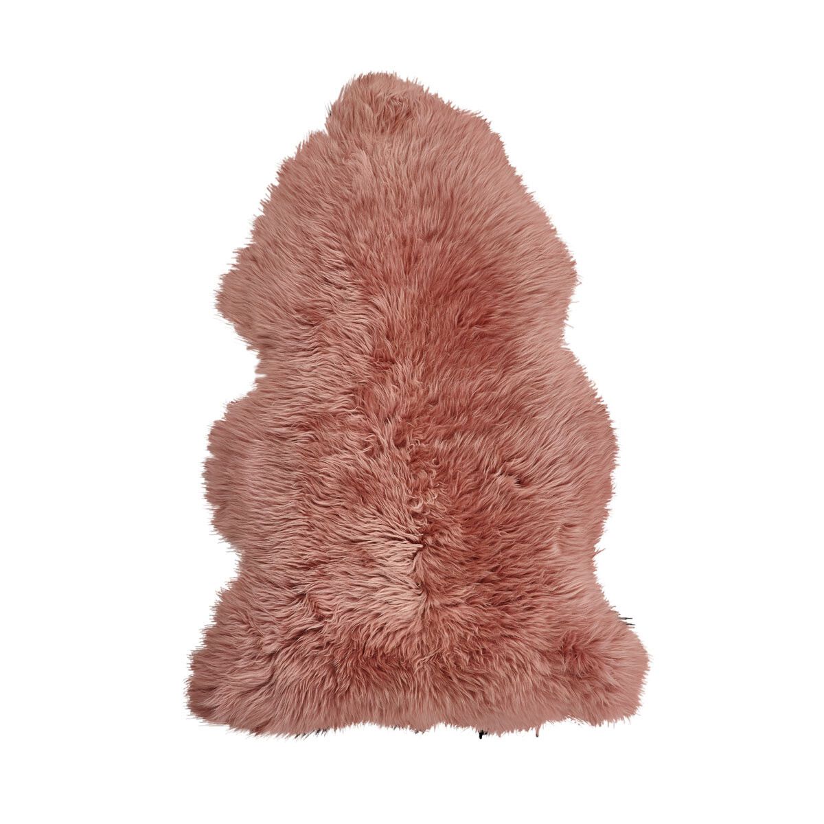 Premium Quality | New Zealand Sheepskin | Long Wool | 115x60 cm Rosa