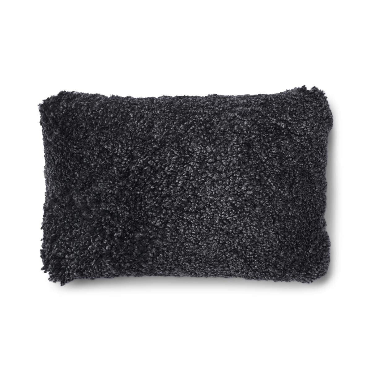 Short Wool Sheepskin Cushion | Two-sided |52x52 cm | 34x52 cm