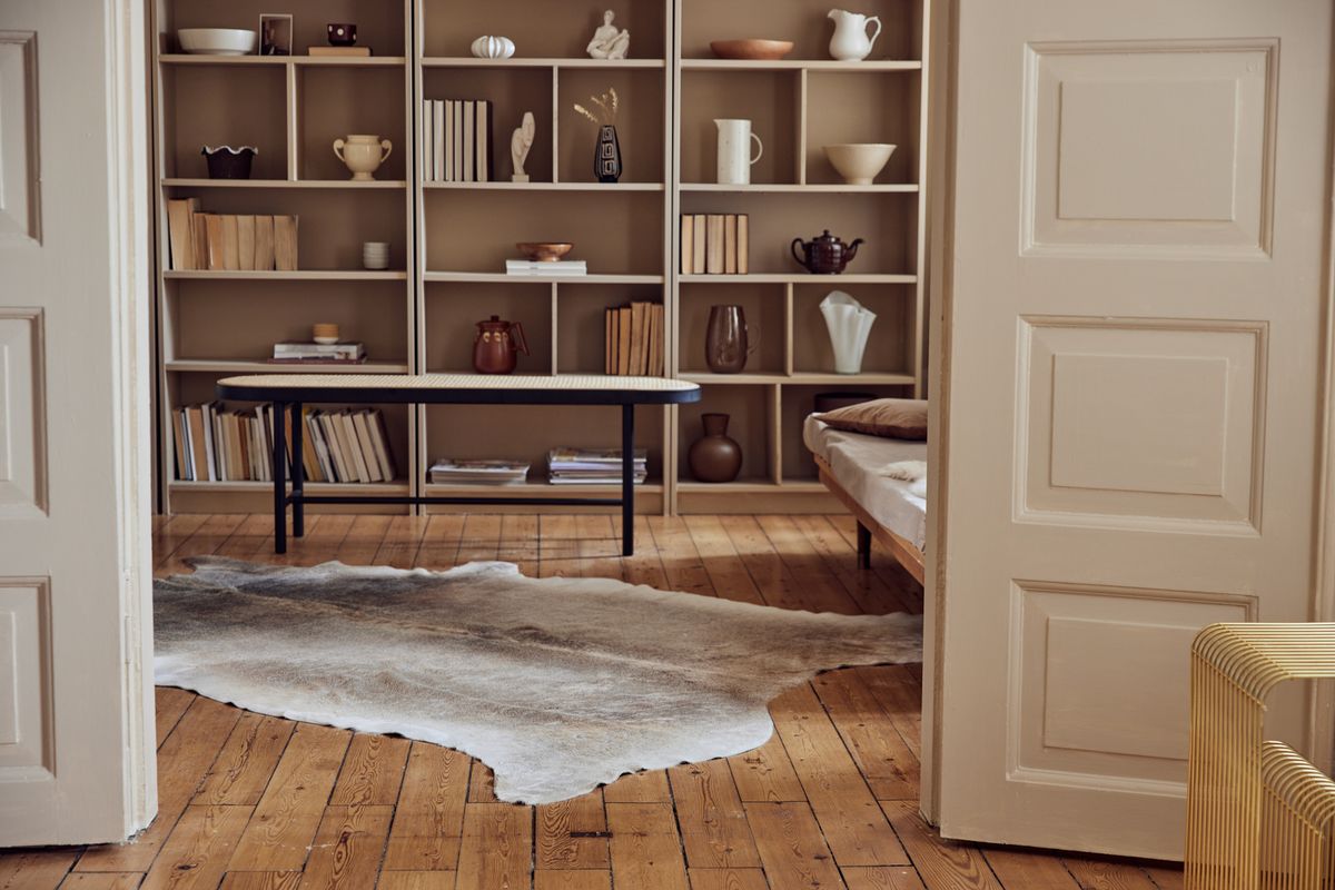 Premium Natural Cowhides | Brazil Champagne