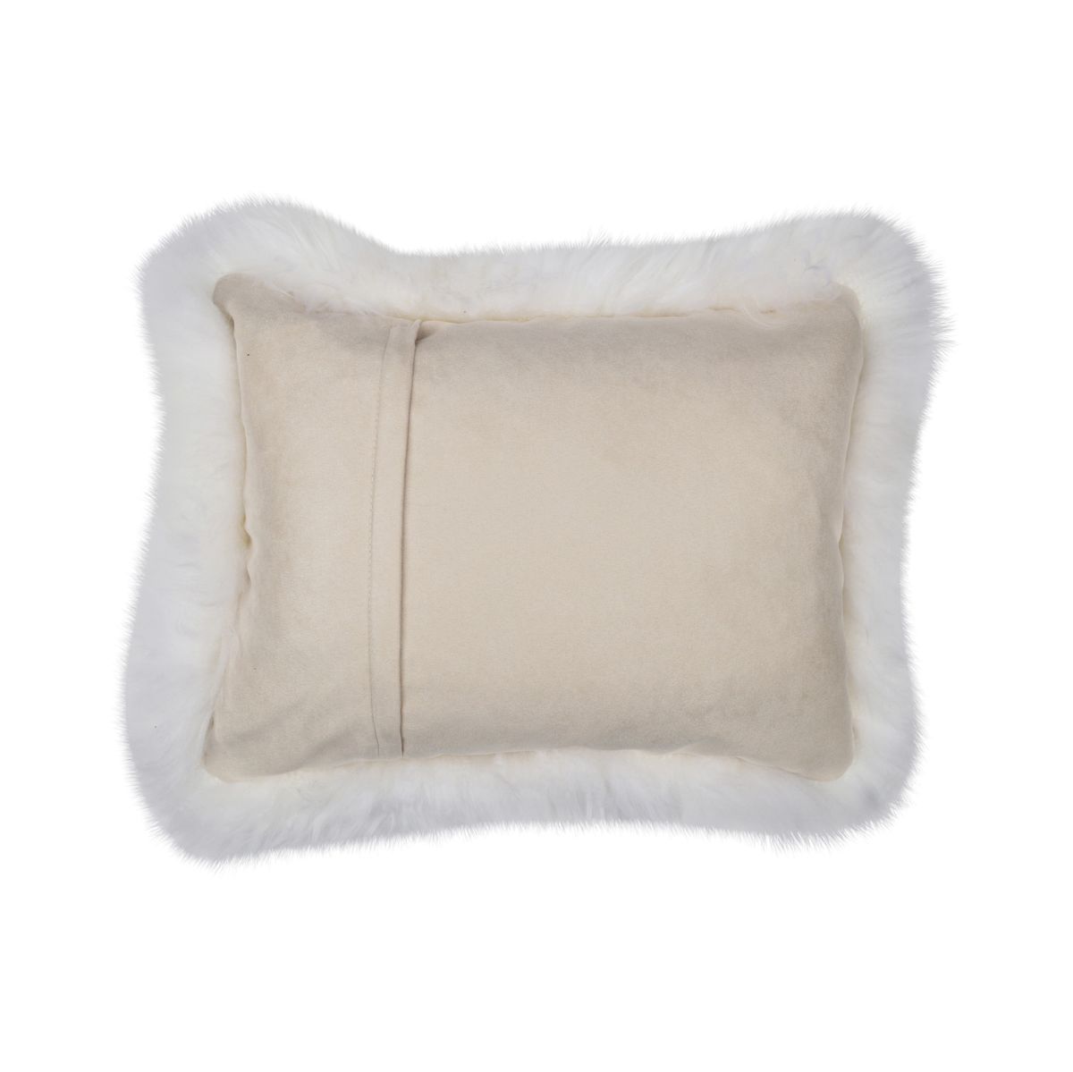 Sheepskin Cushion | Long Wool | New Zealand | 35x45 cm Ivory