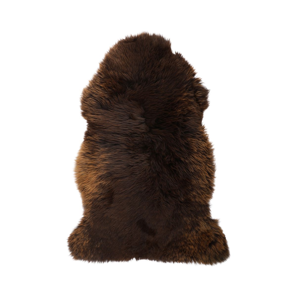 Eco Sheepskin | England | Natural Colors | 90x60 cm Natural Dark Brown