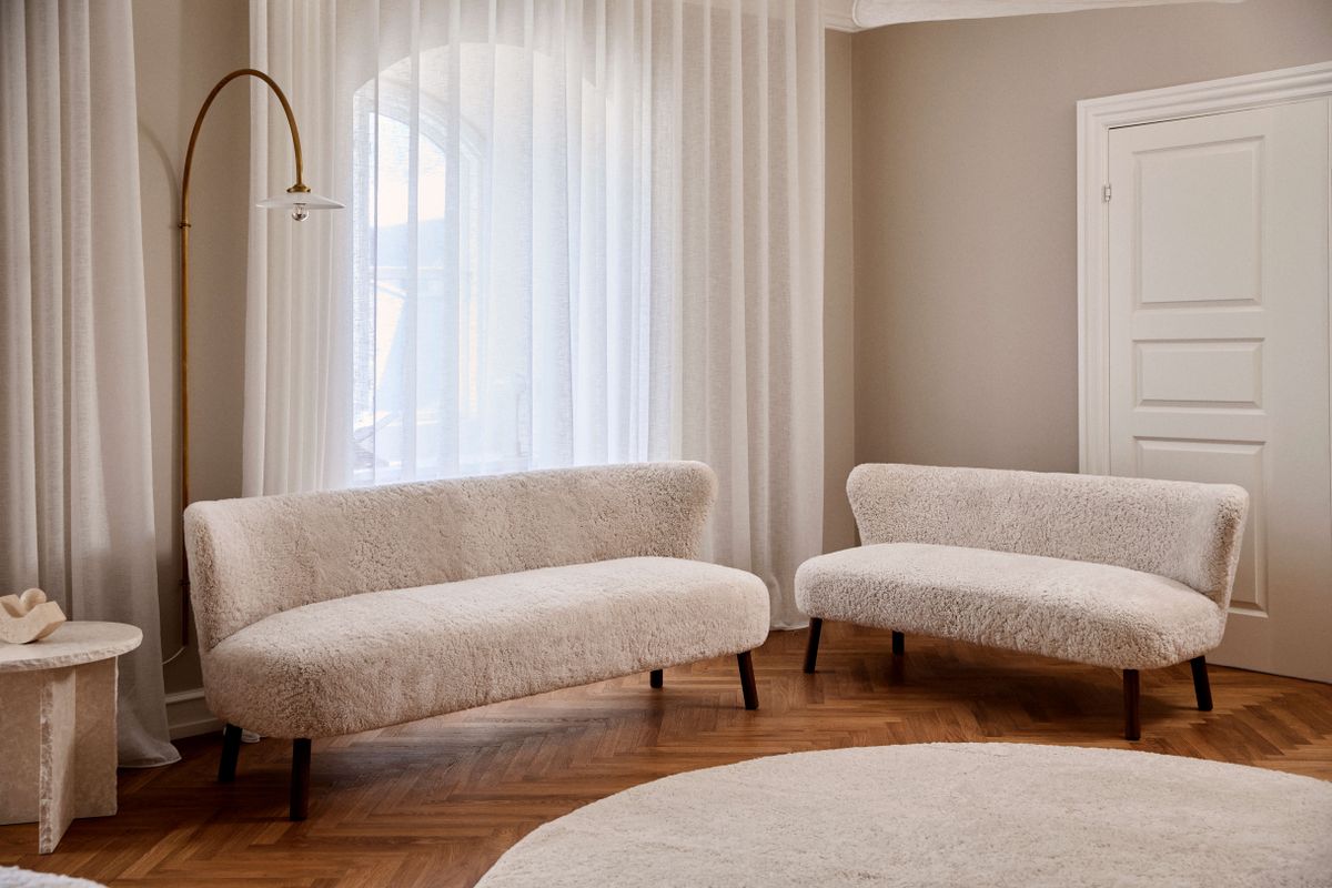 Emanuel 3 seater Sofa Pearl