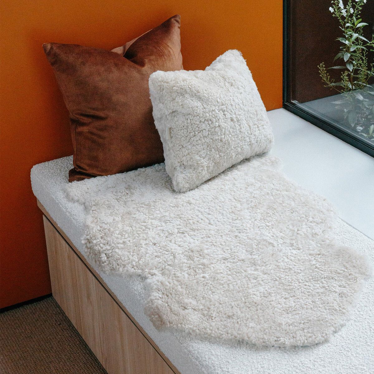 Merino Sheepskin | Short Wool | approx. 90x60 cm Grey