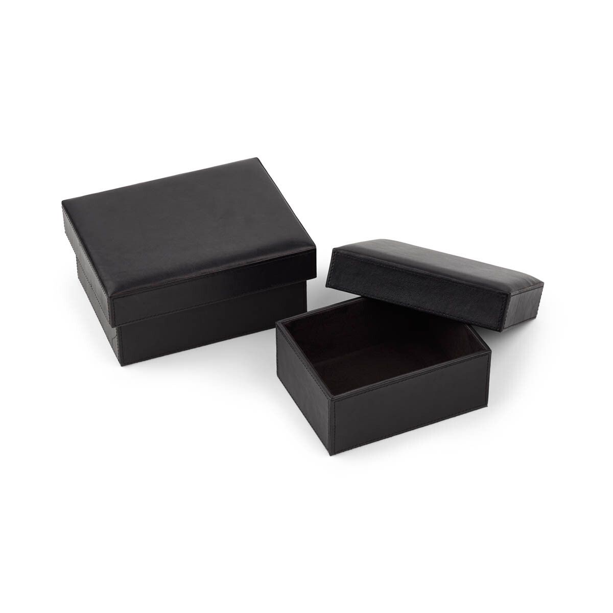 Leather Box | Set of 2 | Square