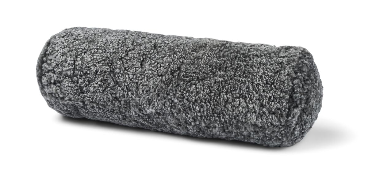 Bolster Cushion | Short Wool Sheepskin | D20xL52 cm