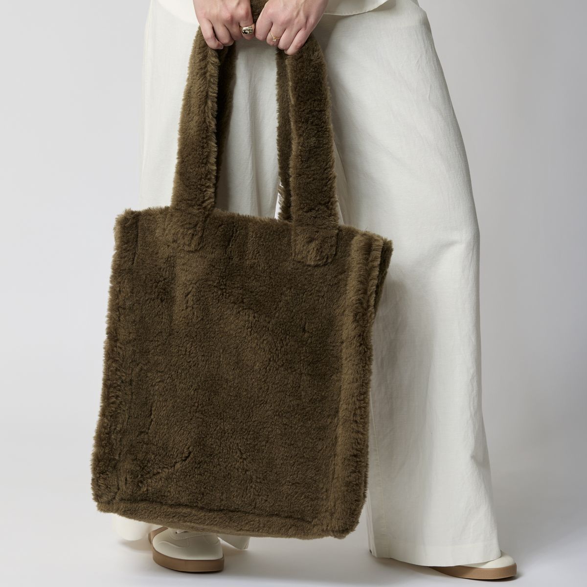 Maxi Glory Shopper Leather Brown