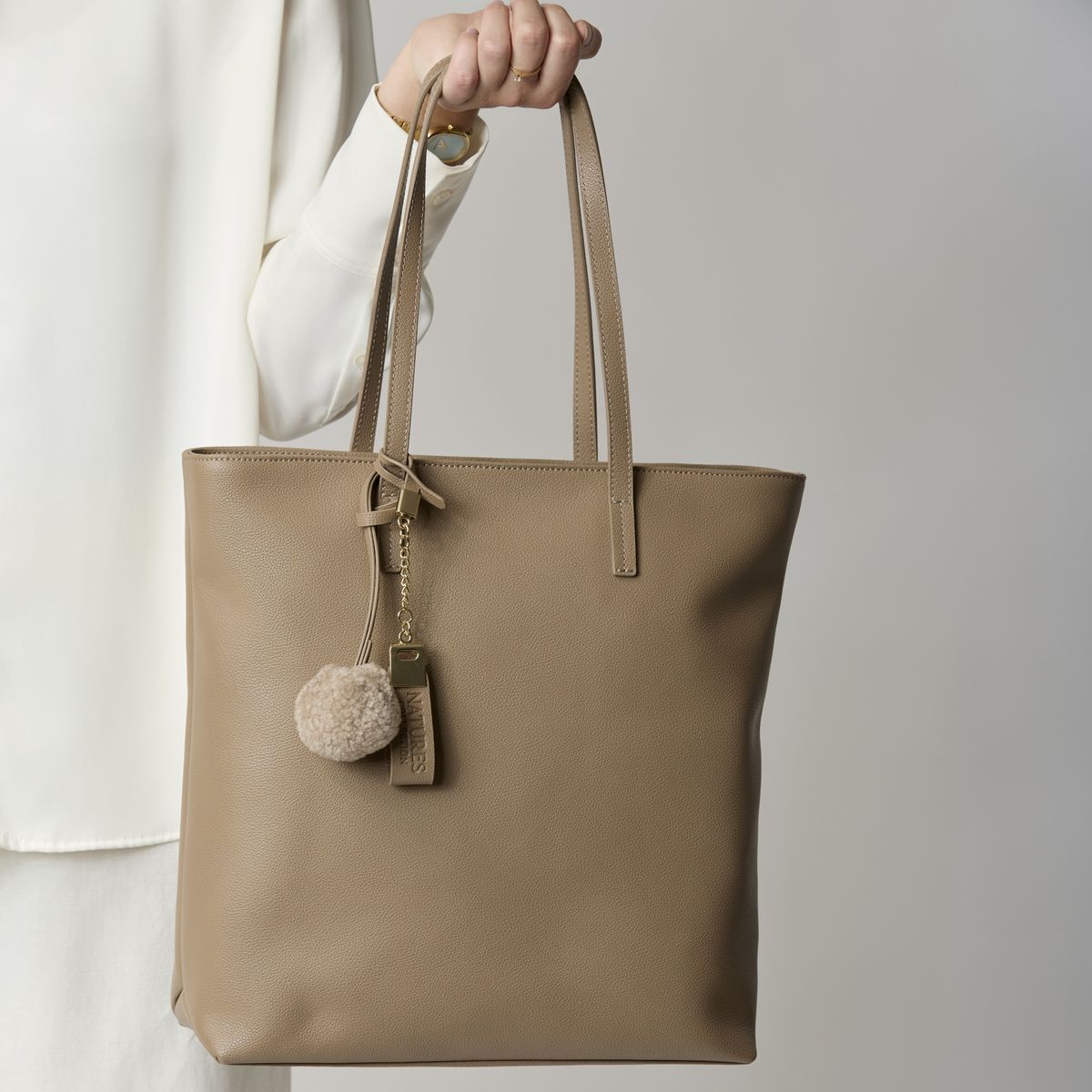 Juliana Shopper Bag Beige