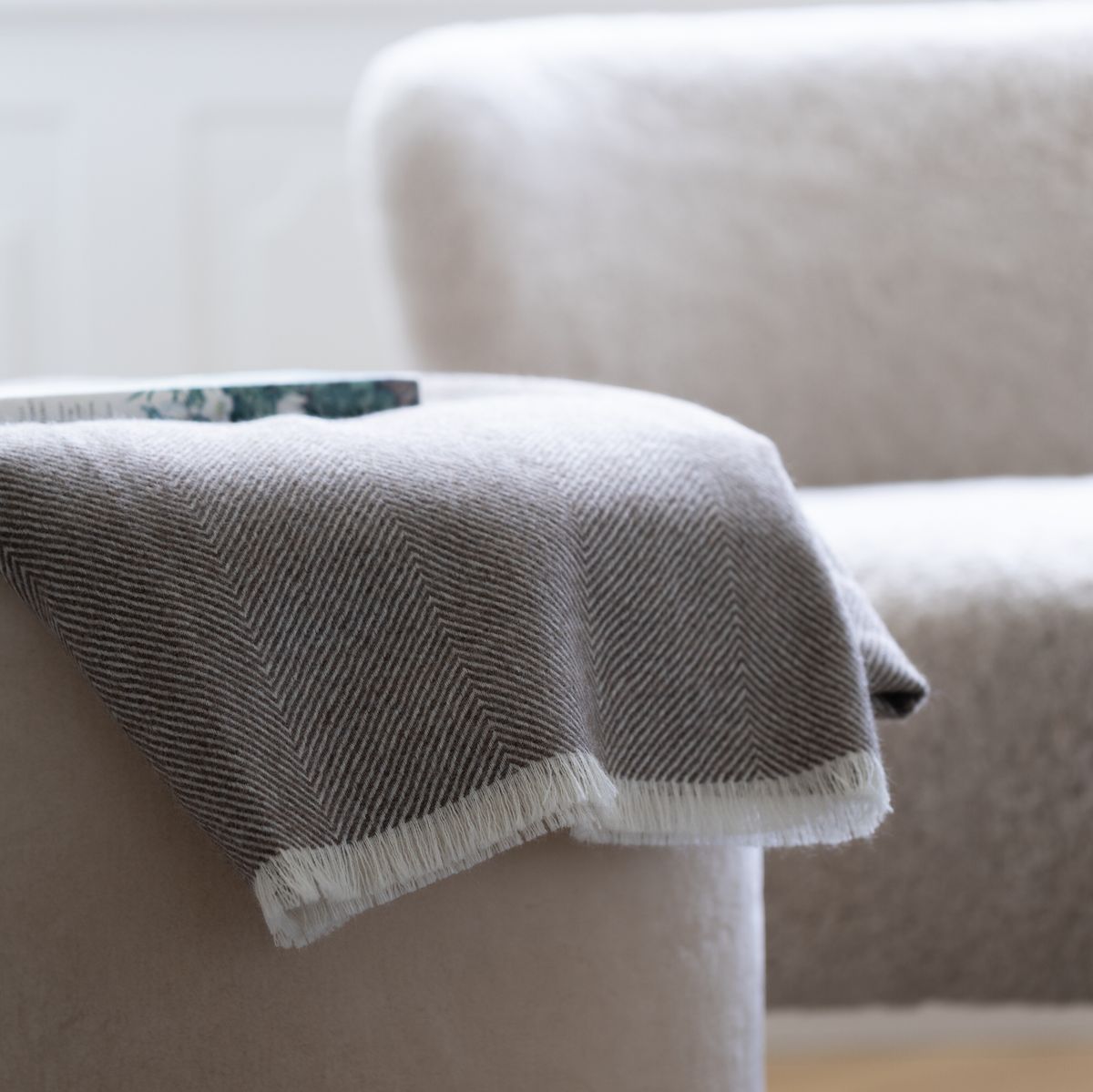 Sidsley Throw | 130x200 cm Dark Brown