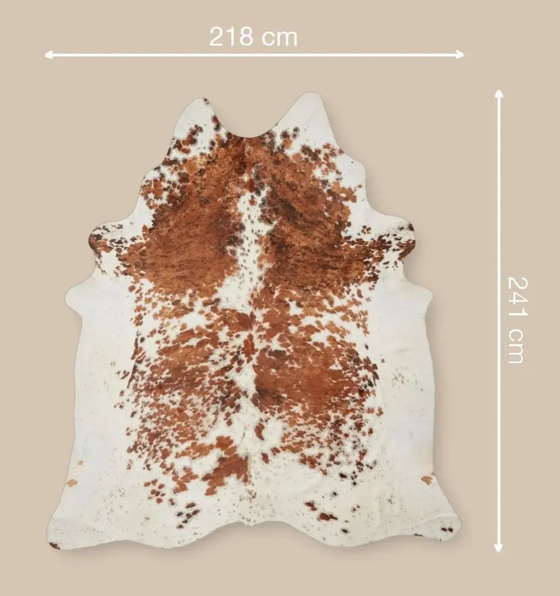Cow Hide Rug | Exotic Tricolor | 4,1 sqm Exotic Tricolor