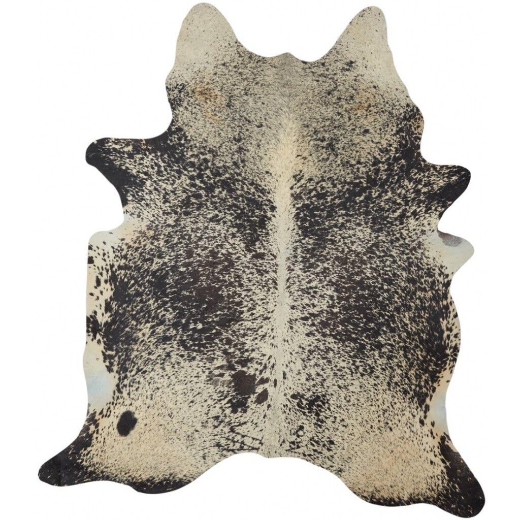 Cow Hide Rug | Salt and Pepper | 3,7 sqm
