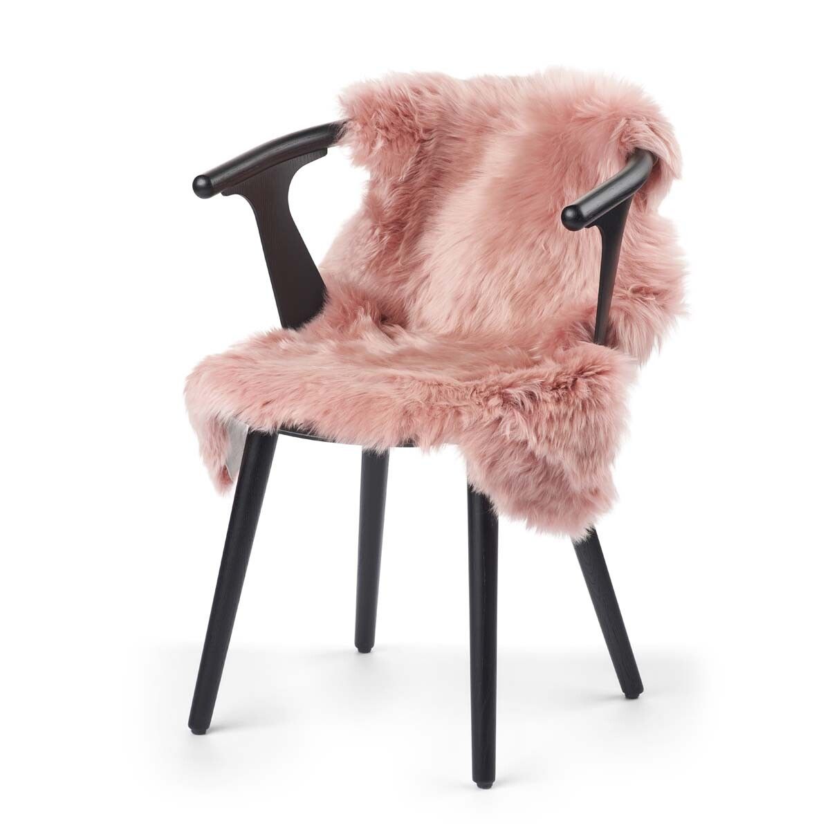 Premium | New Zealand Sheepskin | Long Wool | 100 cm Rosa