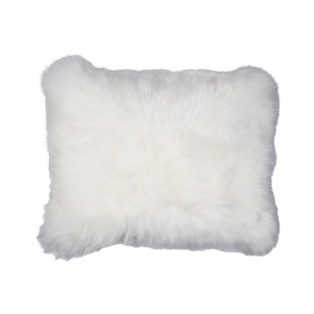 Sheepskin Cushion | Long Wool | New Zealand | 35x45 cm Ivory