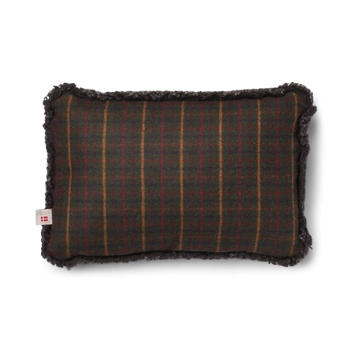 Two-sided Cushion | Short Wool | 34x52 cm