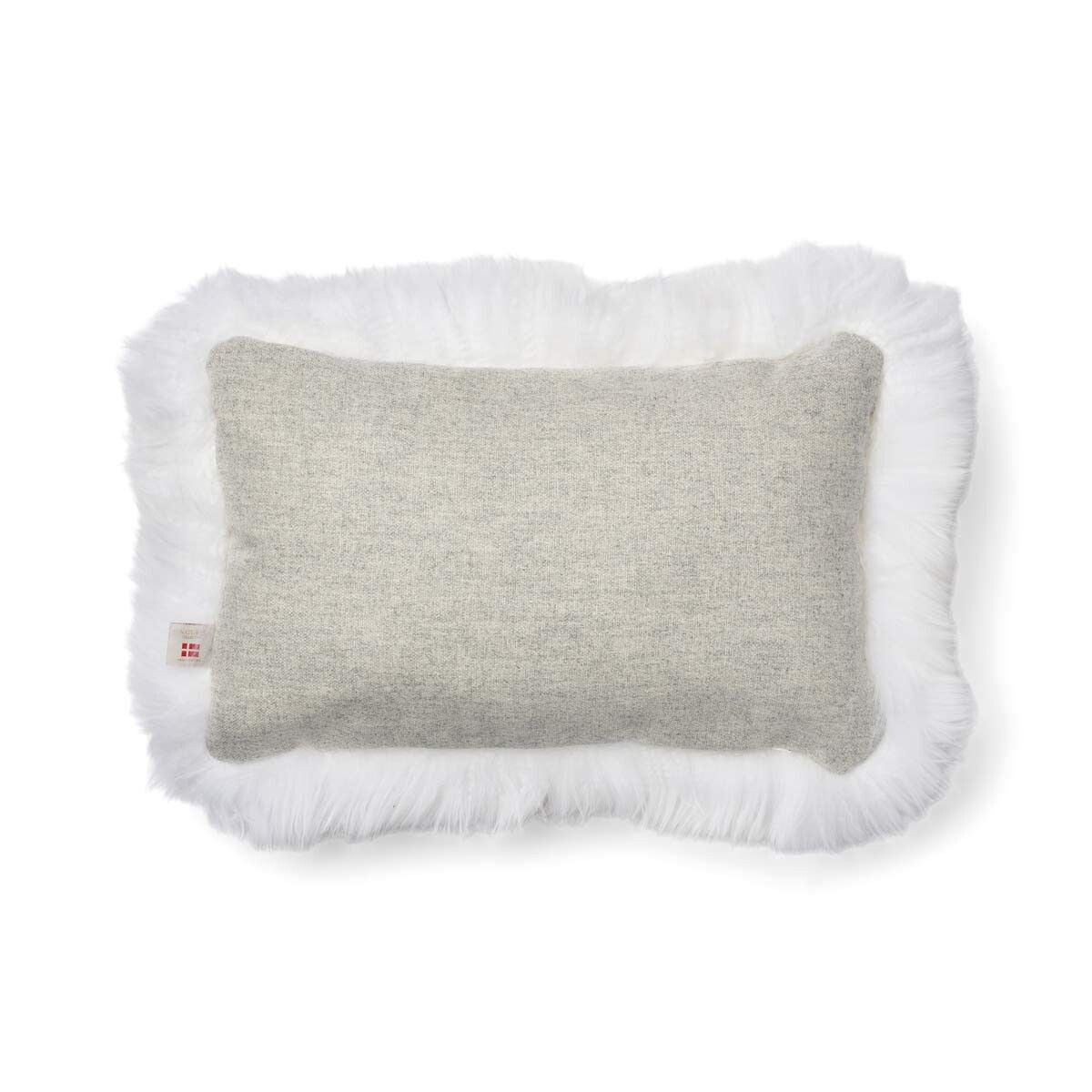 Long Wool Sheepskin Cushion | 34x52 cm