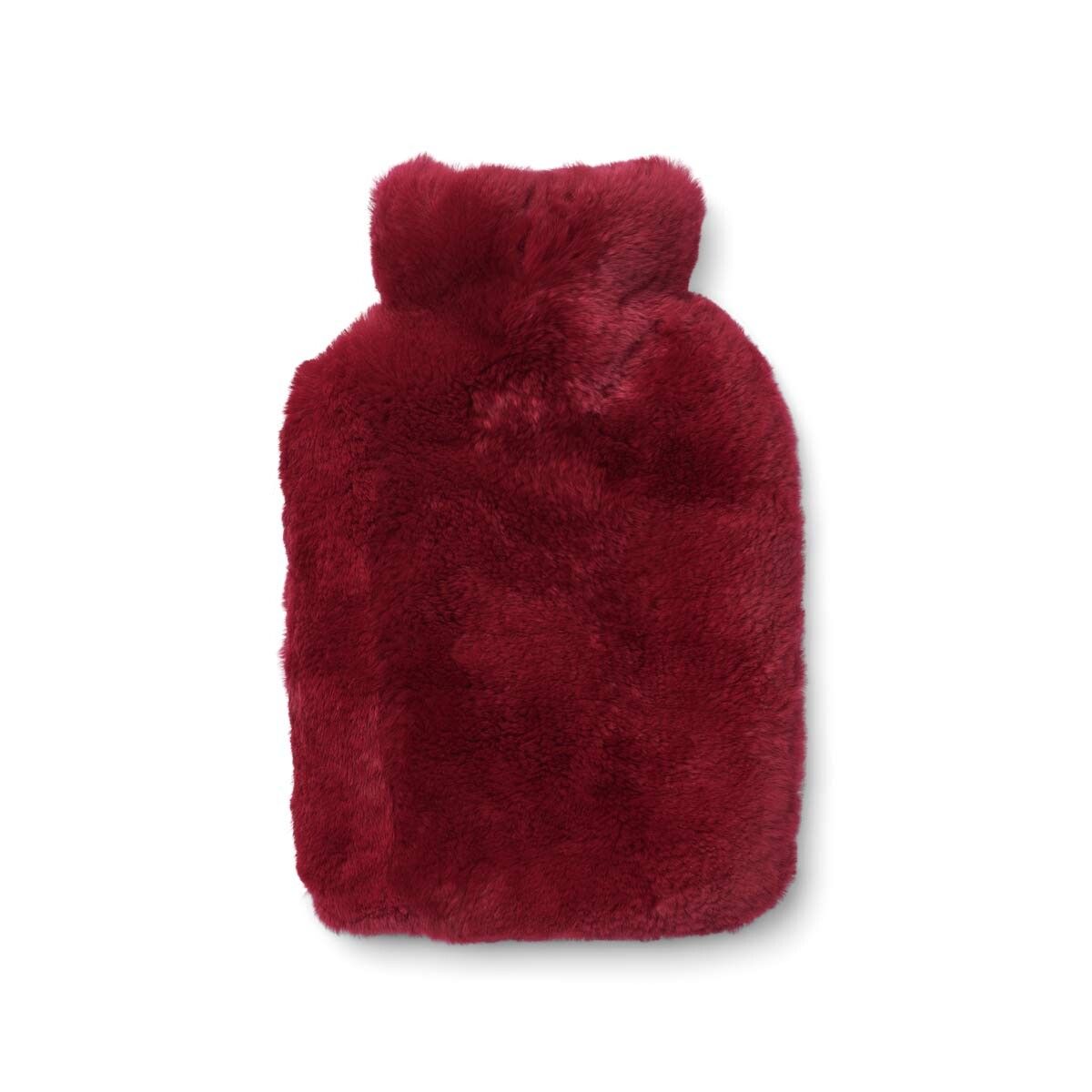 Rabbit Hot Water Bottle Red