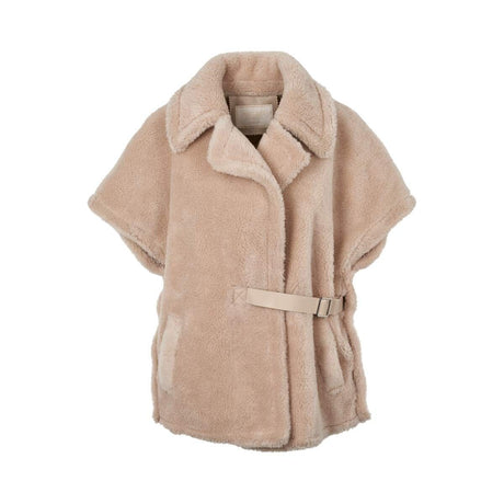 Elvira Poncho Beige
