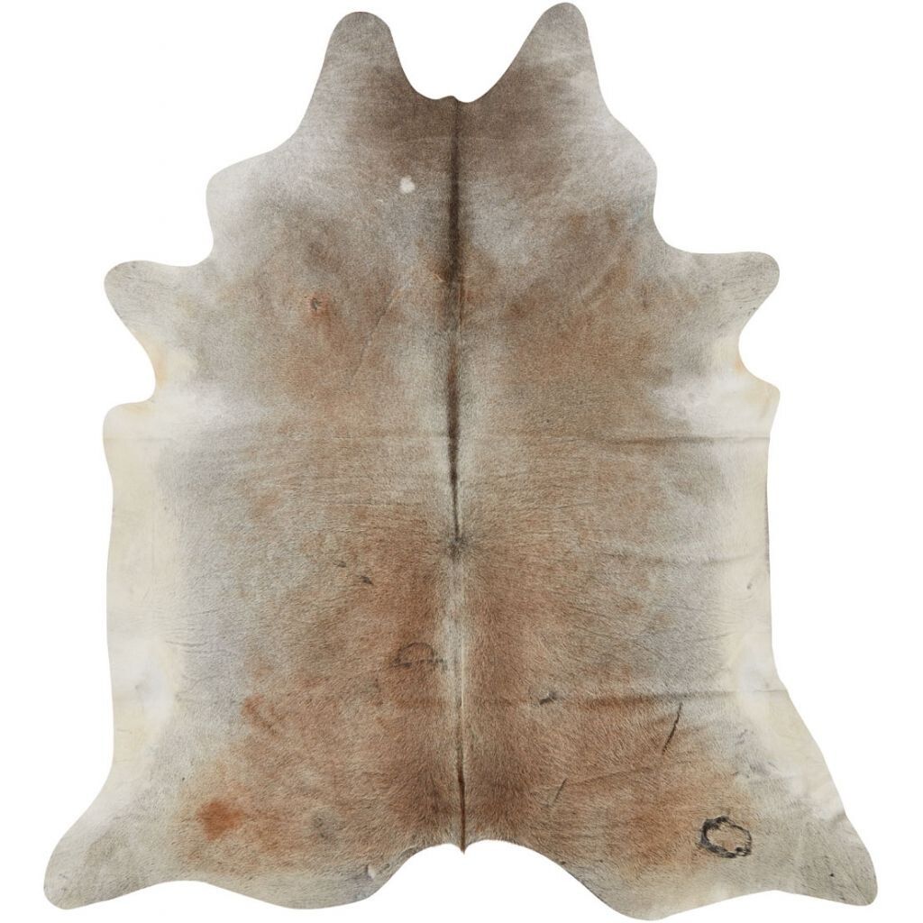 Cow Hide Rug | Grey Beige | 3,8 sqm