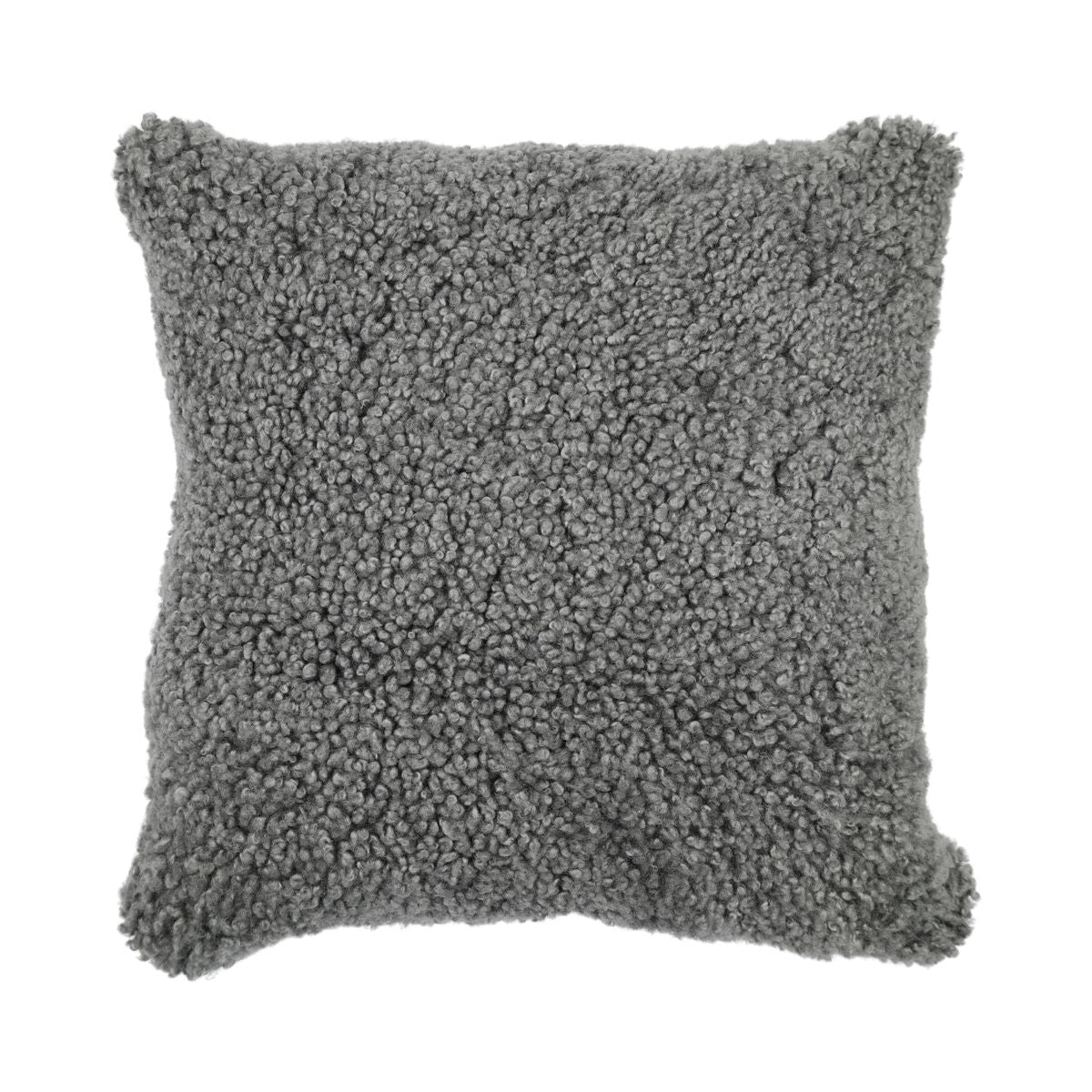 Sheepskin Cushion | Short Wool | New Zealand | 40x40 cm Scandinavia Light Grey