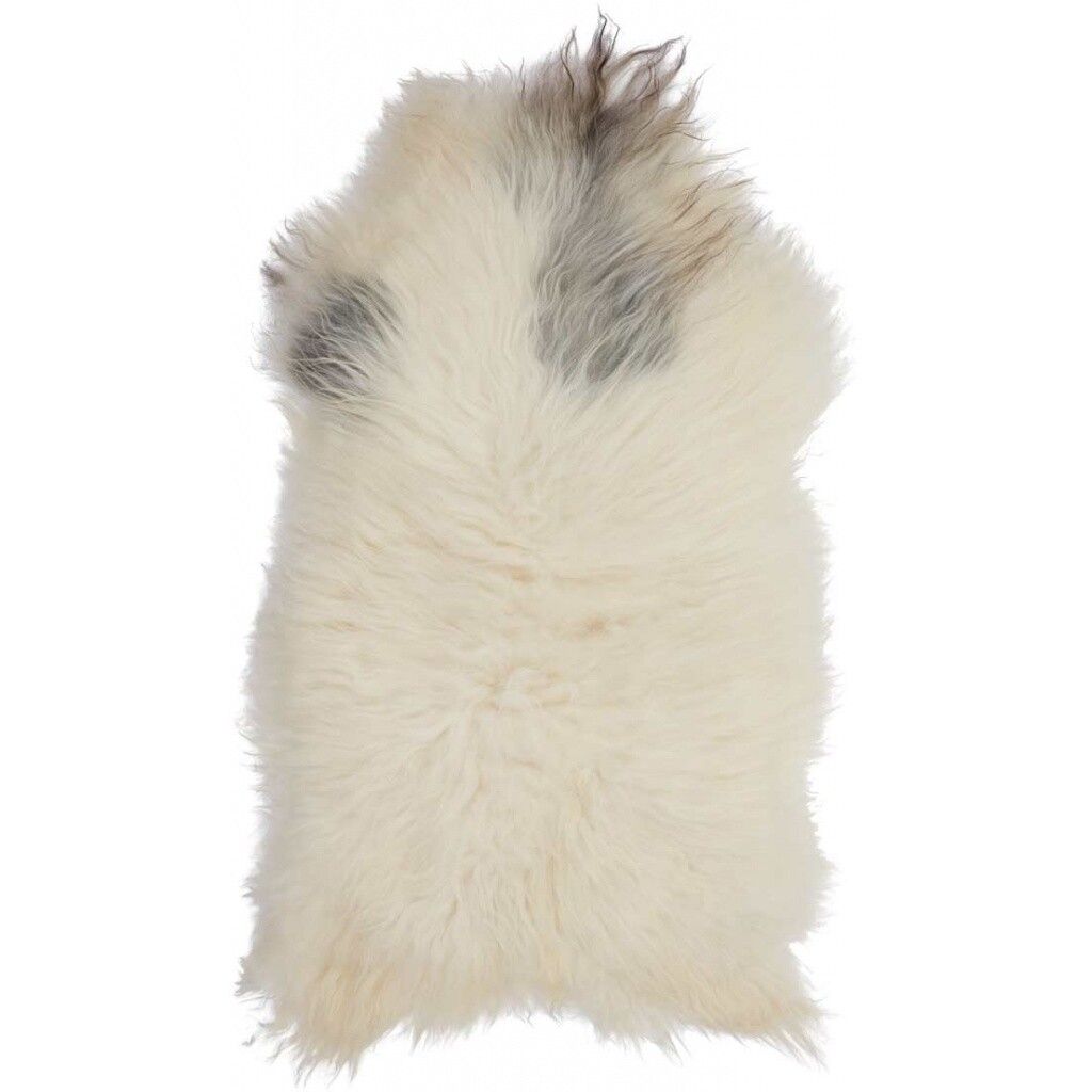 Icelandic Sheepskin | Natural Colors | Long Wool | 120+ cm Spotted