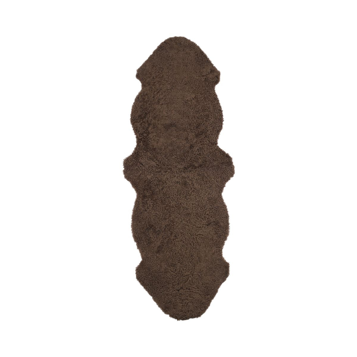 Double Sheepskin |Short Wool | New Zealand | 160x60 cm Mushroom