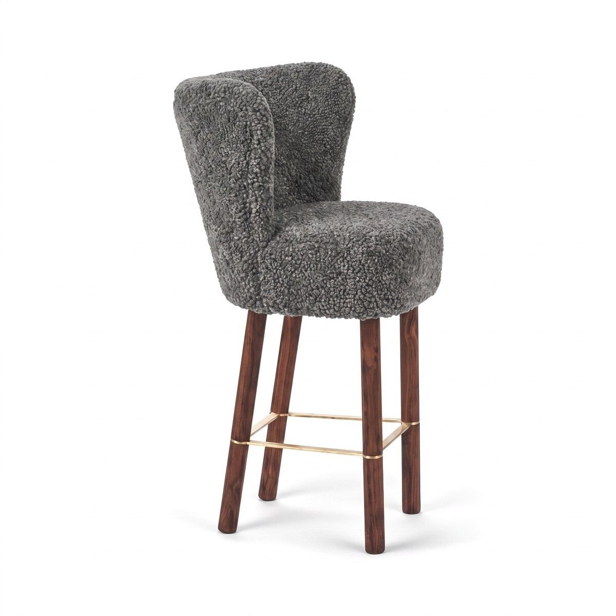 Emilia Bar Stool Graphite