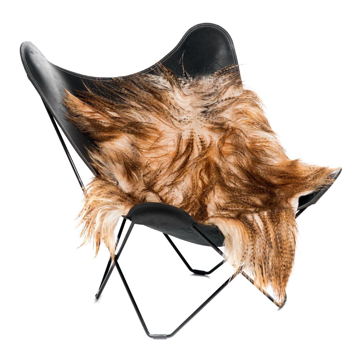 Premium Goat Skin | Mongolia | 110x70cm Dusty Brown