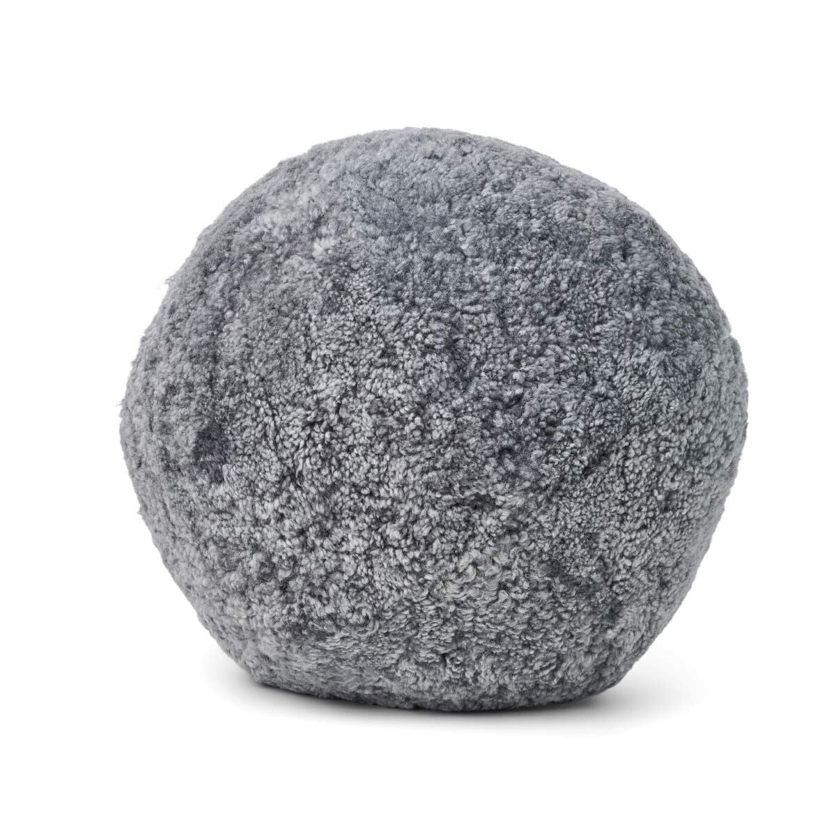 Angelite Cushion | Ø25 cm | Ø30 cm | Ø35 cm | Short Wool Light Grey