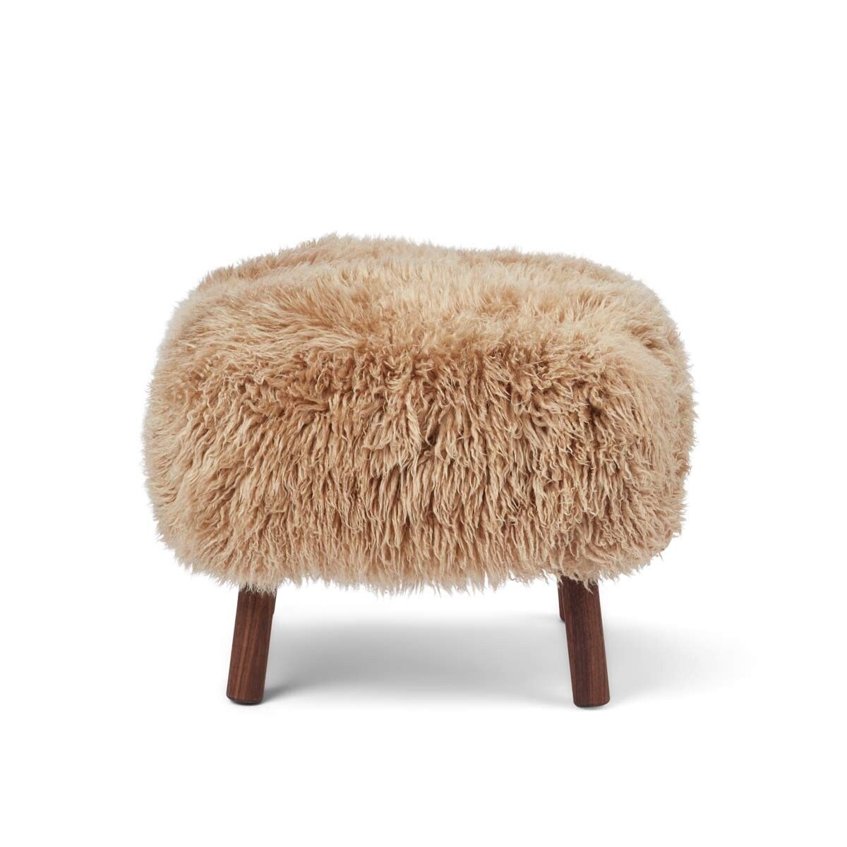 Emil Foot Rest | Long Wool Honey