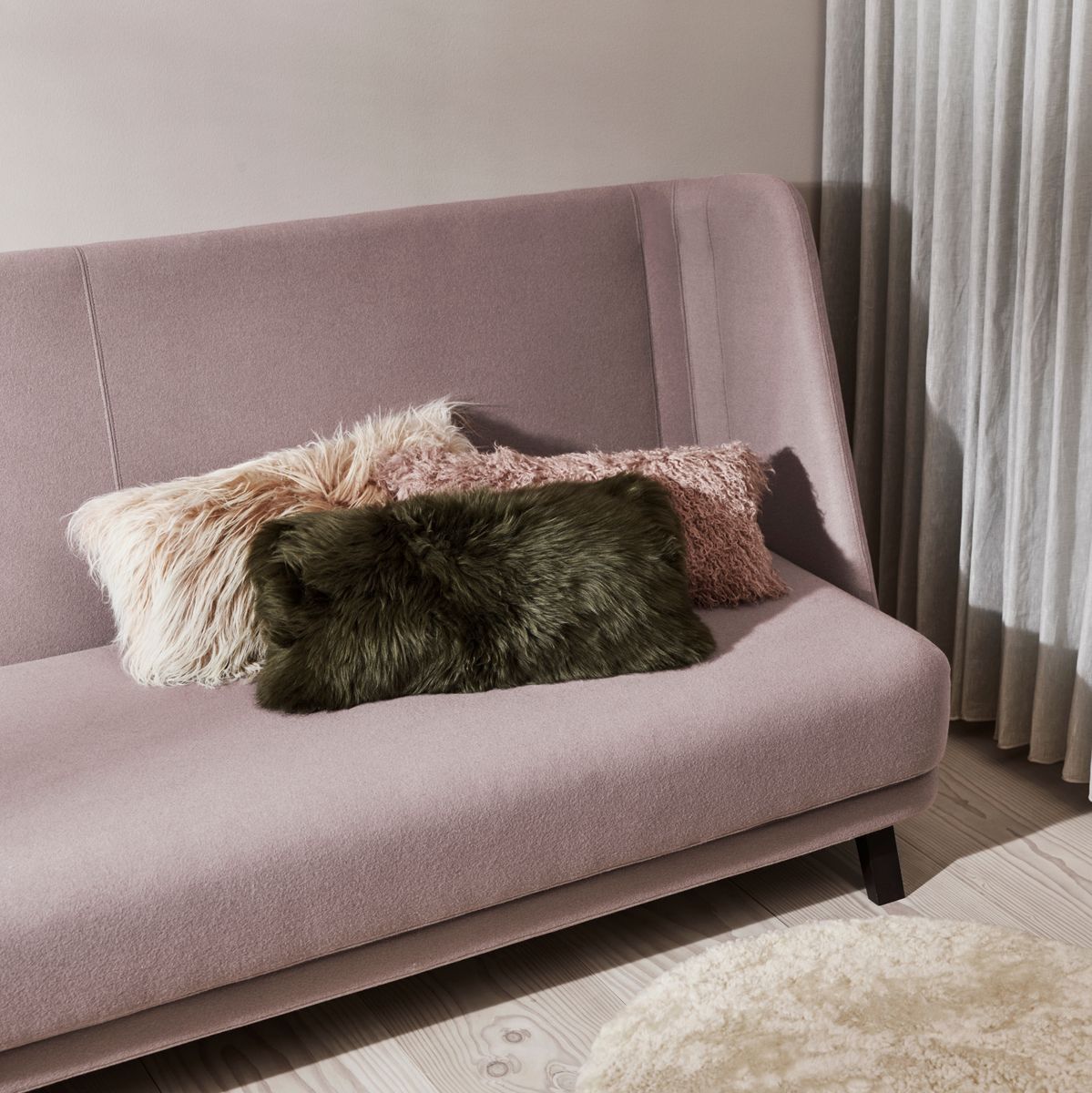 Curly Cushion | 28x56 cm Arctic Sunrise