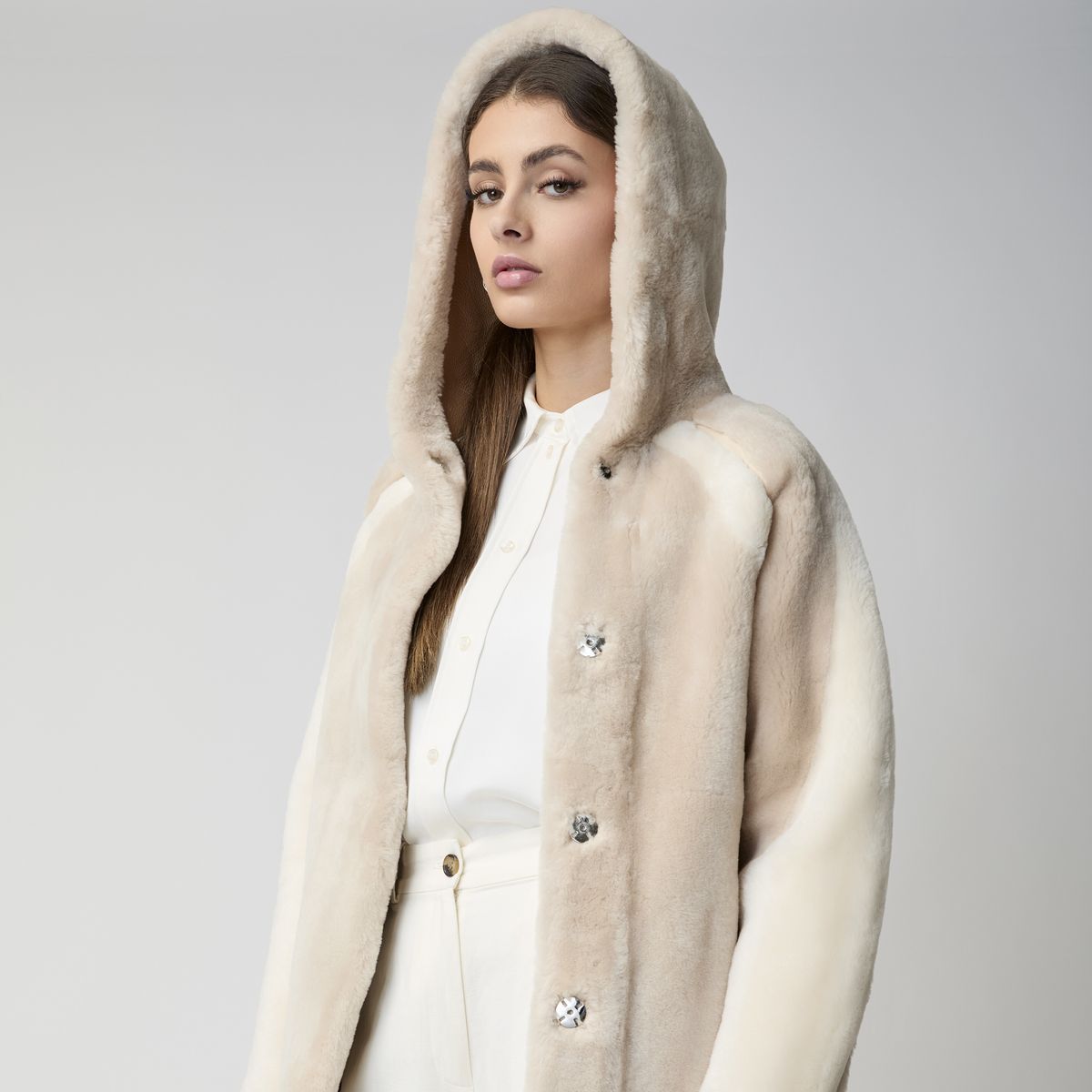 Leah Jacket Beige/Brown