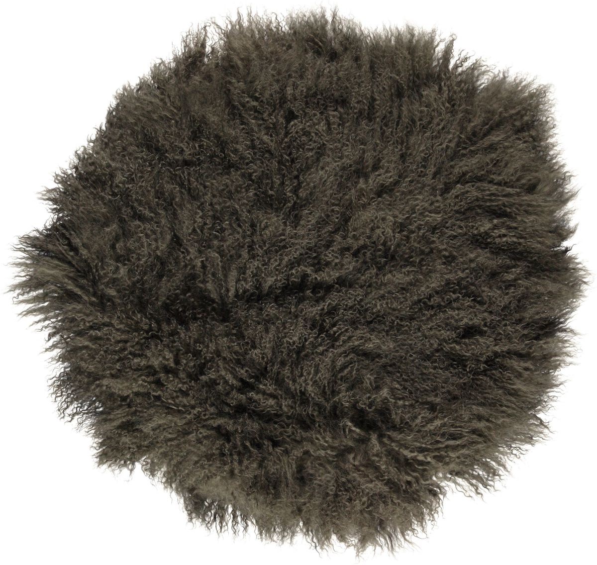 Curly Cake Cushion | Ø38 | Ø45 cm | Ø62 cm Hedge Green