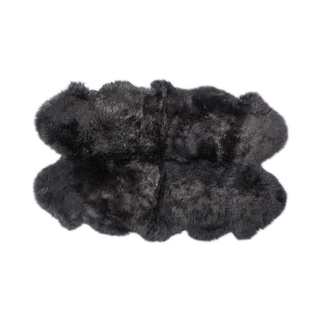 Merino Sheepskin Rug | Long Wool | 170x110 cm Steel