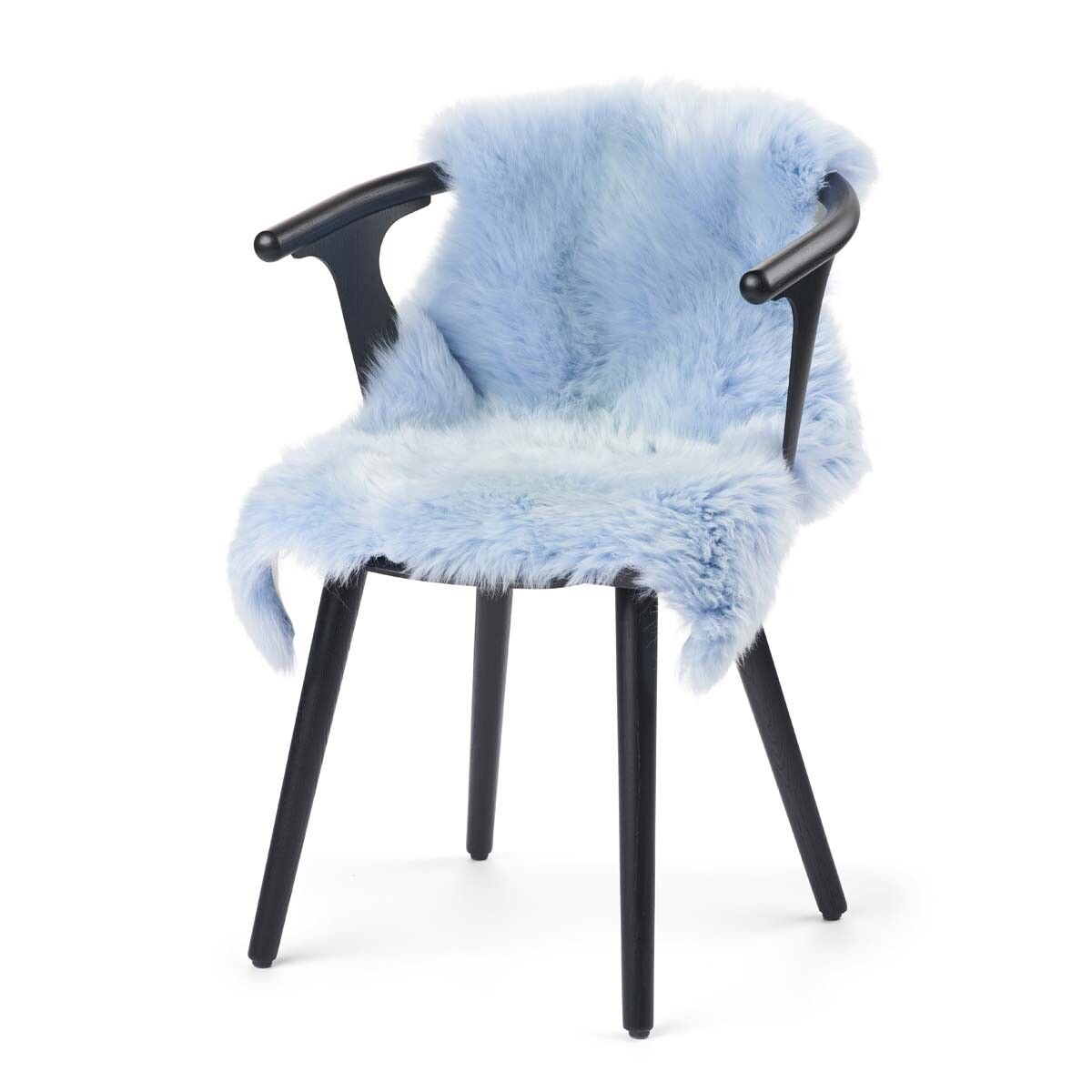 Premium | New Zealand Sheepskin | Long Wool | 100 cm Summer Sky