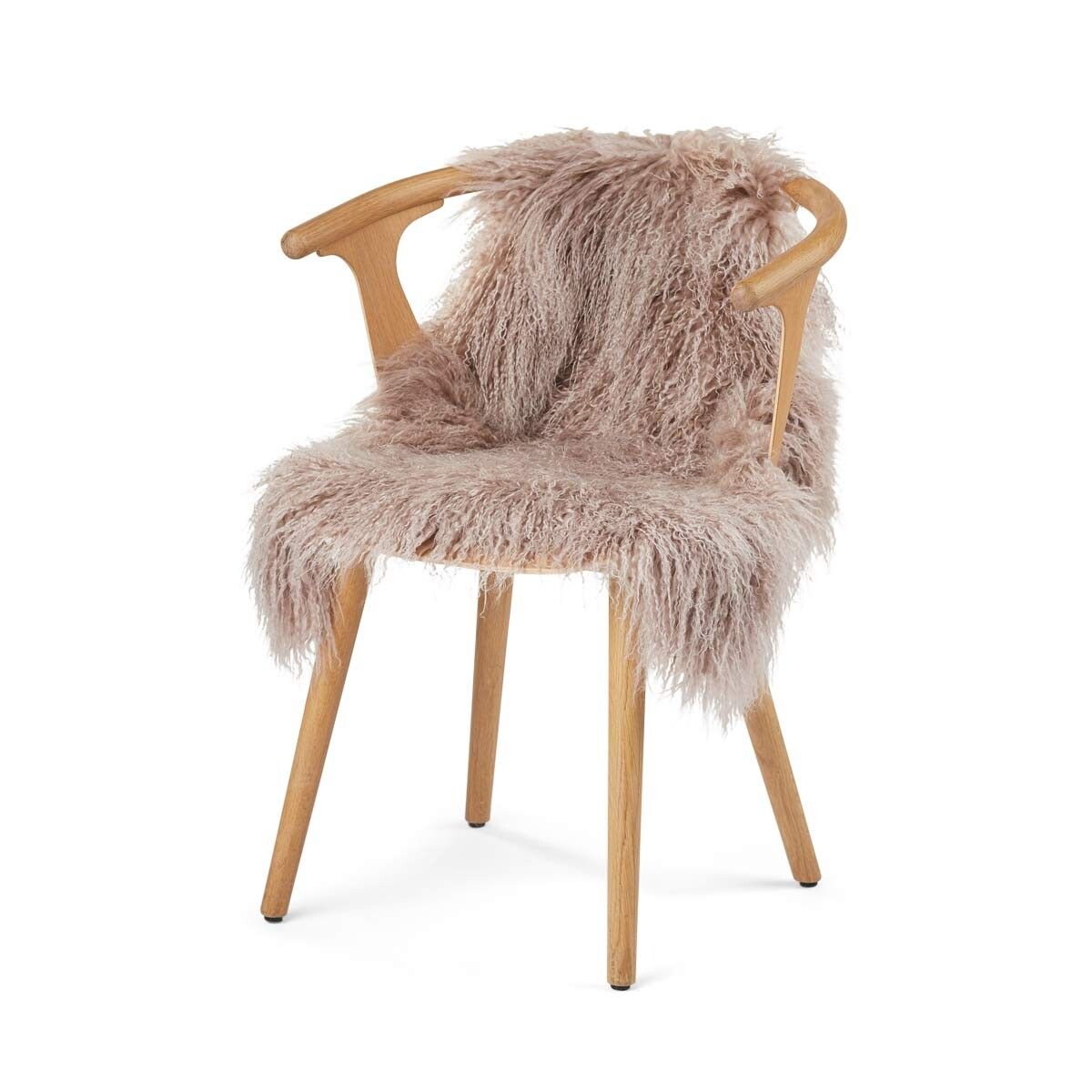 Mongolian Sheepskin | Curly | 85x50 cm