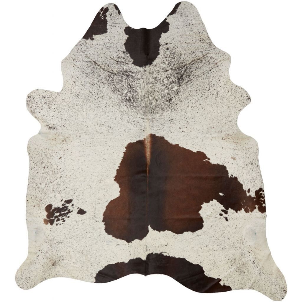 Cow Hide Rug | Dark Brown/Red | 4,2 sqm