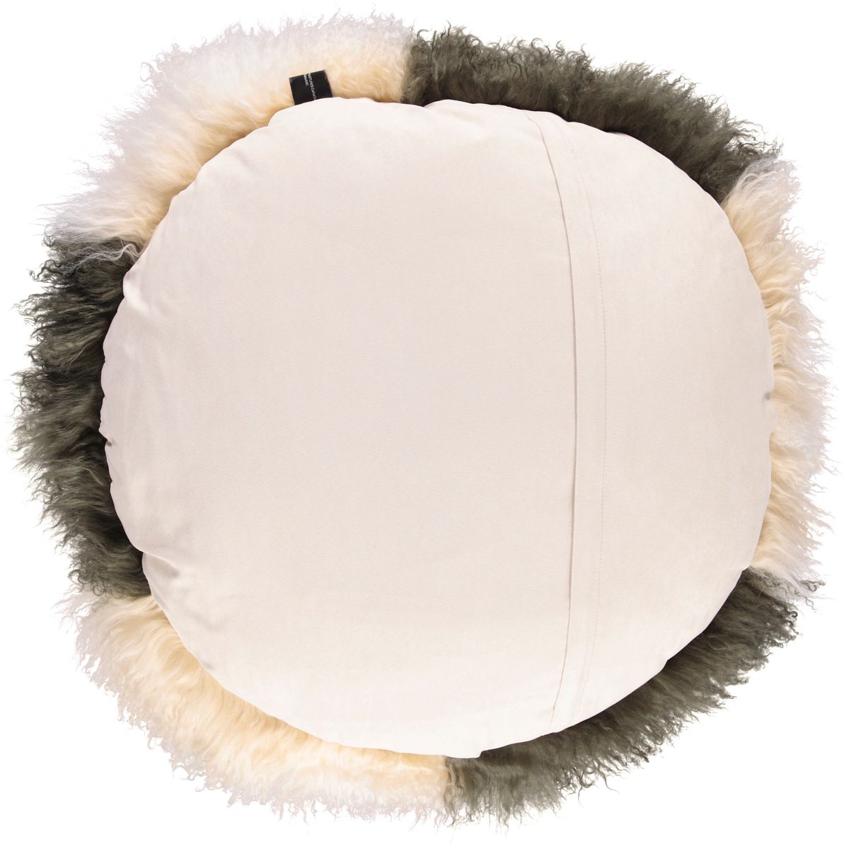 Curly Cake Cushion | Ø38 | Ø45 cm | Ø62 cm Arctic Sunrise/Hedge Green