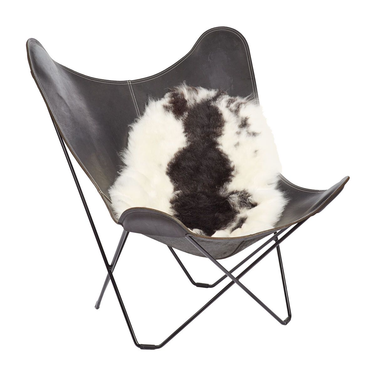 Icelandic Sheepskin | Natural Colors | Short Wool | 90-100 cm