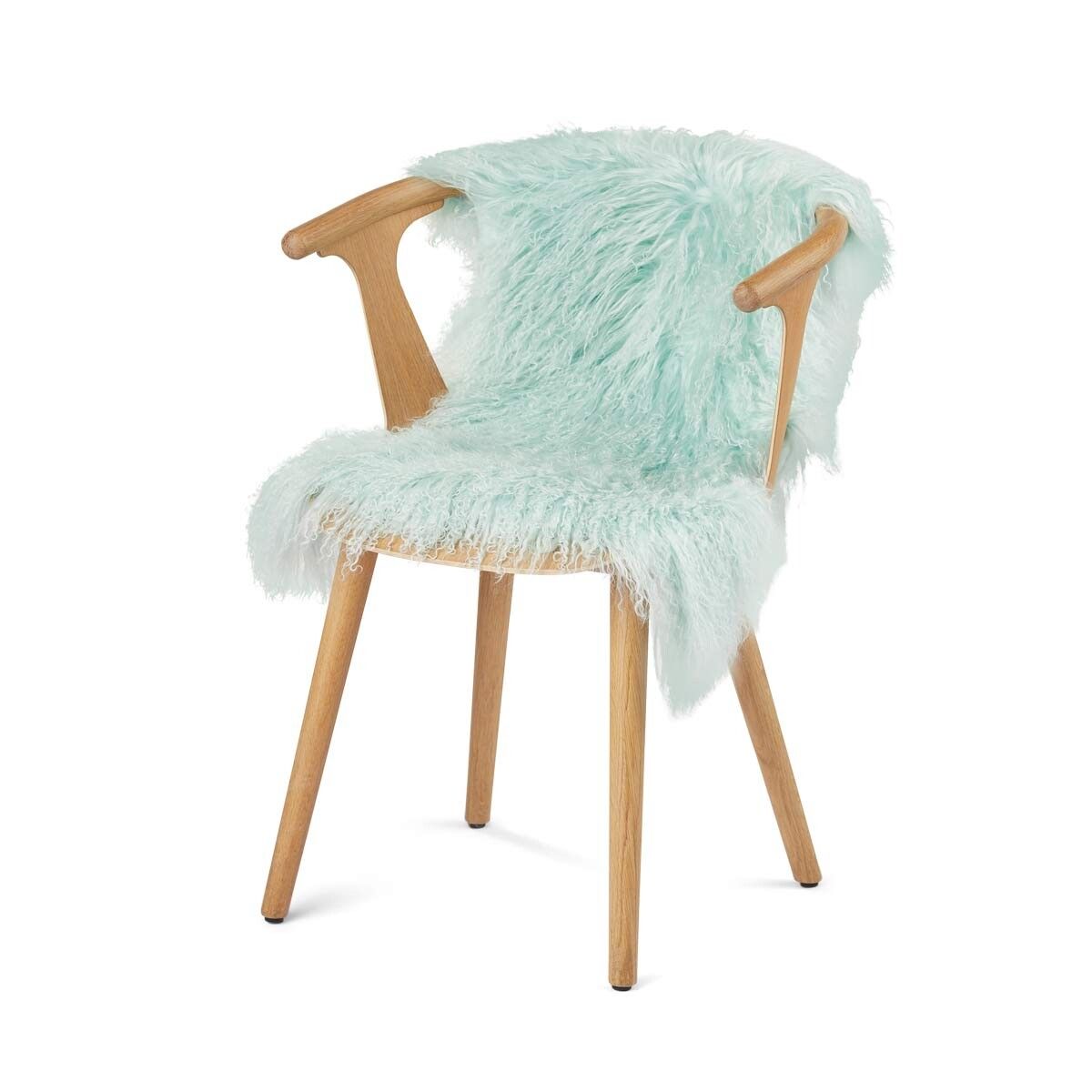 Tibetan Sheepskin | Curly | 85x50 cm Mint