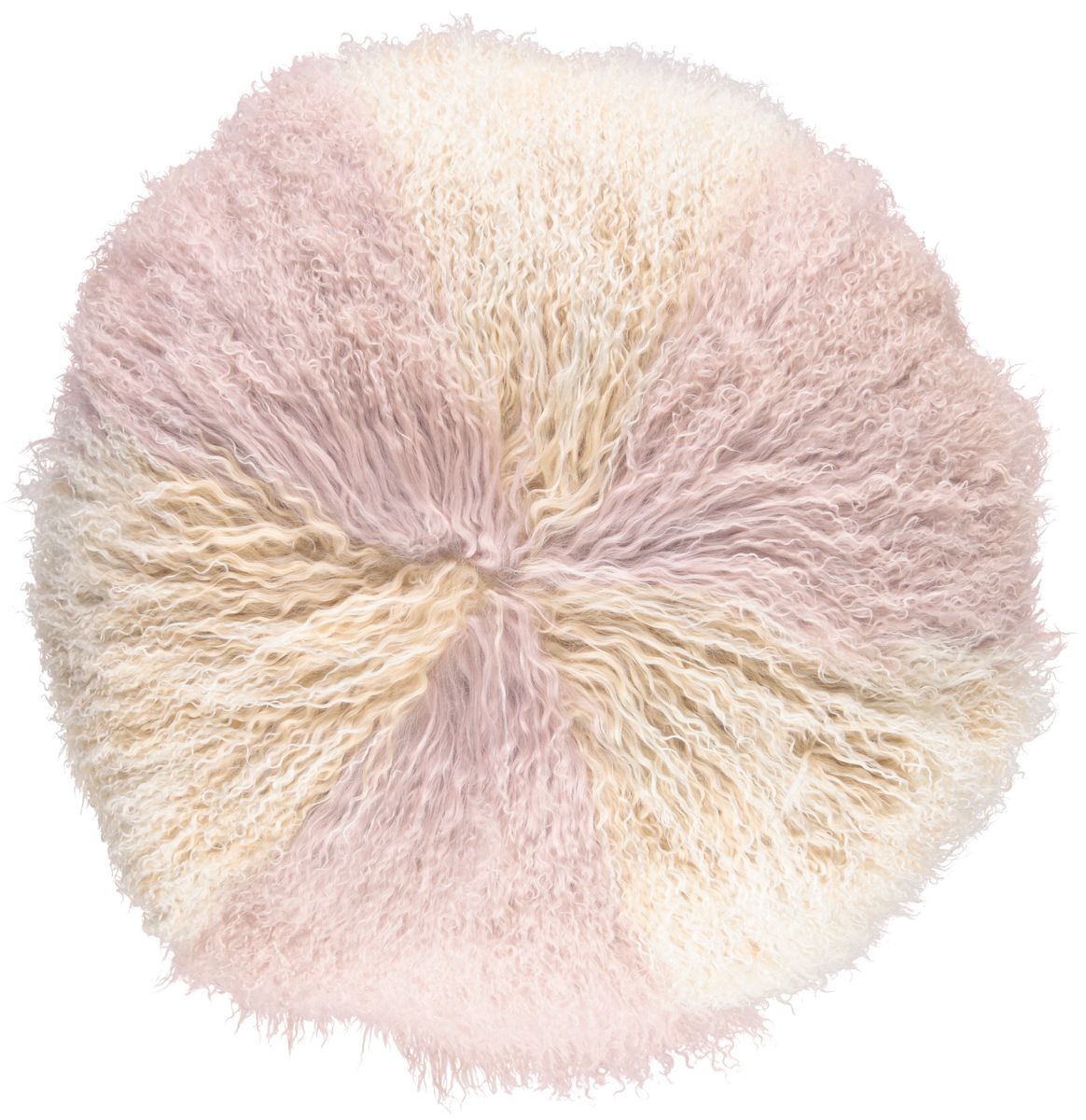 Curly Cake Cushion | Ø38 | Ø45 cm | Ø62 cm Arctic Sunrise/Dove